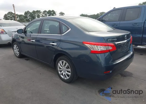 2014 Nissan Sentra Sv из США, поврежденный, VIN 3N1AB7AP7EL688577